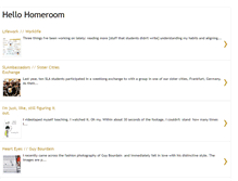 Tablet Screenshot of hellohomeroom.com
